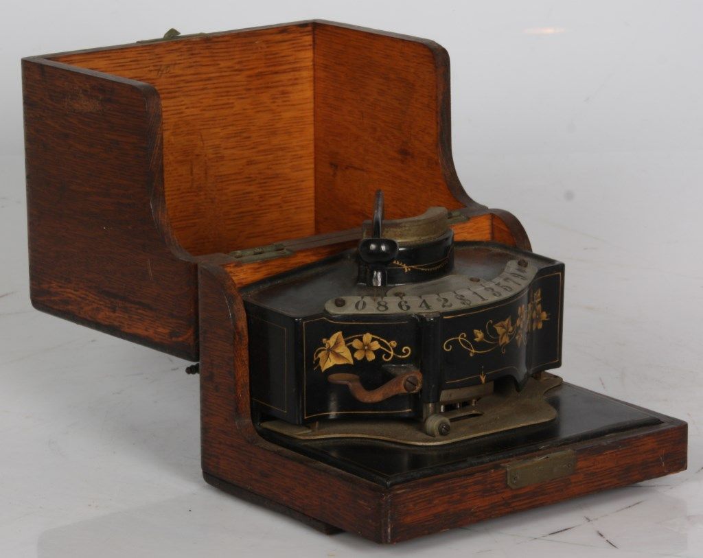 Sloan, Chace & Co. Check Punch Machine