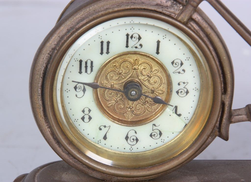 British United Clock Co. Bicycle Clock