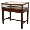 Image 1 : Walnut Lift Top Store Display Cabinet