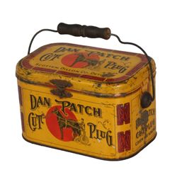 Dan Patch Cut Plug Tobacco Lunch Pail