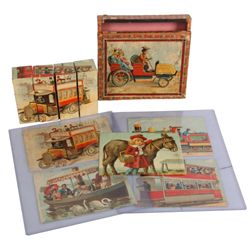 Set of German Puzzle Blocks