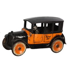 Arcade Yellow Cab Co. Cast Iron Toy Car