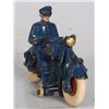 Image 2 : Hubley Champion Cast Iron Police Motorcycle