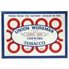 Image 1 : Union Workman Tobacco Tin Sign