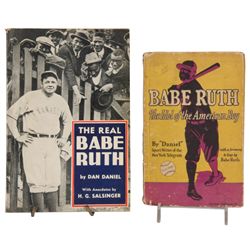 2 Babe Ruth Baseball Books