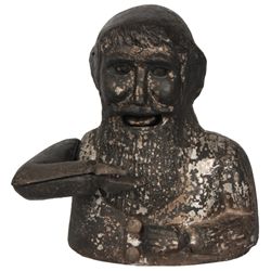 Rare Figural Mechanical Cast Iron Bank