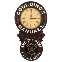 Gouldings Manures Advertising Clock
