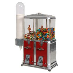 Double Nugget 1 Cent Candy Machine