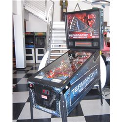 TERMINATOR 3: RISE OF THE MACHINES PINBALL MACHINE