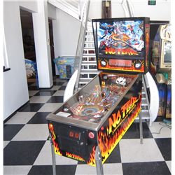 NO FEAR : DANGEROUS SPORTS PINBALL MACHINE ~ GORGEOUS HUO