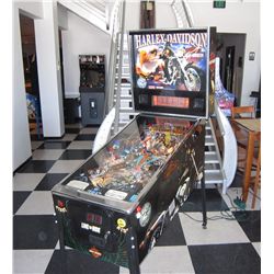 HARLEY DAVIDSON PINBALL ~ MINT ~ RARE 2ND EDITION ~ CHROMED OUT