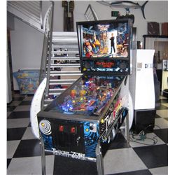 TWILIGHT ZONE PINBALL MACHINE w COLOR HD DMD DISPLAY & LEDs