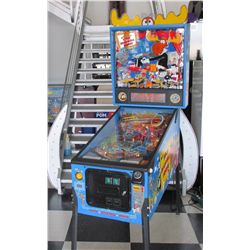 ROCKY AND BULLWINKLE PINBALL MACHINE ~ SHOPPED & READY!