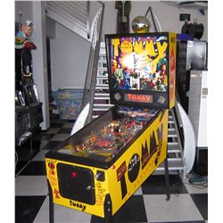 TOMMY ~THE WHO'S PINBALL WIZARD w MIRROR BALL TOPPER ~ SHOPPED & SUPER CONDITION