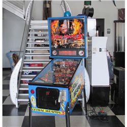 LETHAL WEAPON 3 PINBALL MACHINE ~ BASED ON HIT MOVIE ~ SHOPPED
