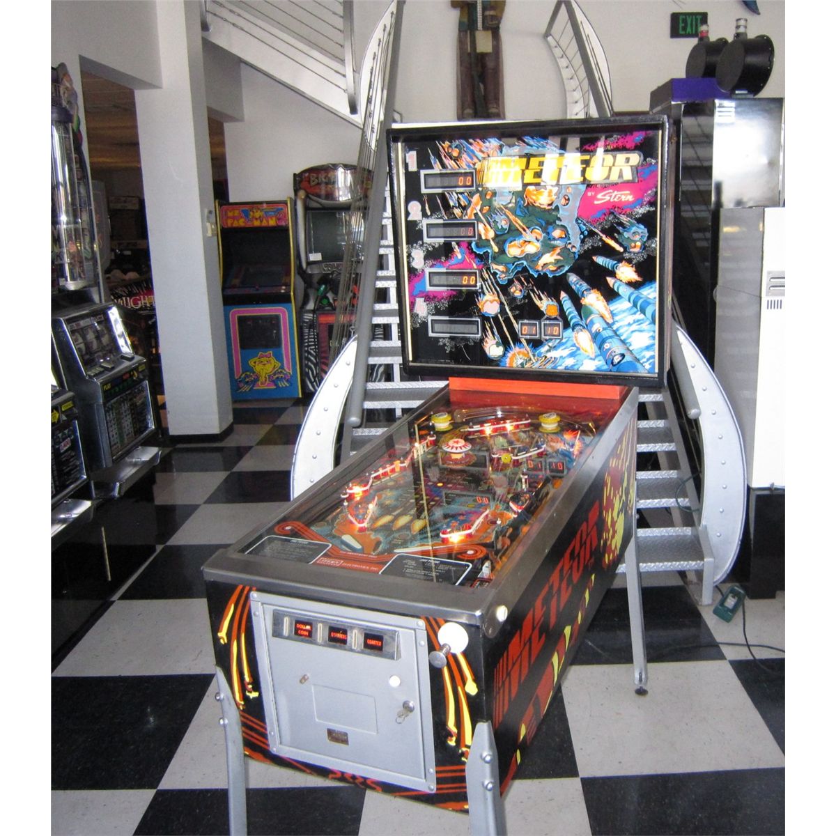 METEOR PINBALL BY STERN