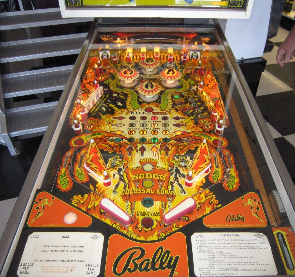 kiss pinball machine kiss pinball machine