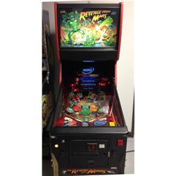 REVENGE FROM MARS PINBALL MACHINE ~ PINBALL 2000 SERIES