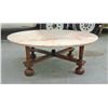 Image 3 : Cherry Coffee Table with Marble Top