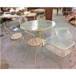 Antique Ice Cream style patio furniture