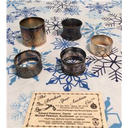 Silver Napkin Rings