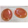 Image 2 : Carnival glass serving trays