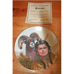 Vague Shadows Collectable Plate