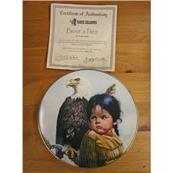 Vague Shadows Collectable Plate