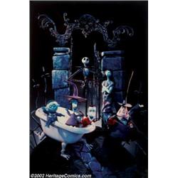 Nightmare Before Christmas (Touchstone, 1993). Alternate Lenticular One Sheet (27" X 41"). As if...