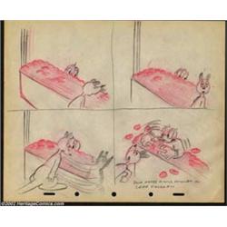 Donald Duck Storyboards #1 (RKO, 1942). Donald Duck goes to battle with a clever Kangaroo in this...