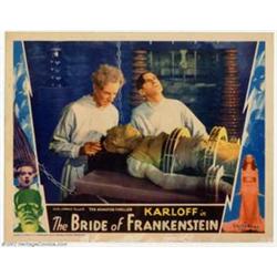 Bride of Frankenstein, The (Universal, 1935). Lobby Card (11" X 14"). Dr. Frankenstein, played wi...