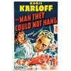 Image 1 : Man They Could Not Hang, The (Columbia, 1939). One Sheet (27" X 41"). Boris Karloff plays Dr. Hen...