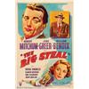 Image 1 : Big Steal (RKO, 1949). One Sheet (27" X 41"). Robert Mitchum and the beautiful Jane Greer re-team...