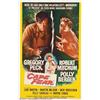 Image 1 : Cape Fear (Universal, 1962). One Sheet (27" X 41"). Still creepy after all these years and in man...