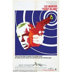 Point Blank (MGM, 1967). One Sheet (27  X 41 ). Lee Marvin starred in John Boorman's classic pict...