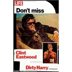 Dirty Harry (Warner Brothers, 1971). Standee. This very rare standee is not pictured in the press...
