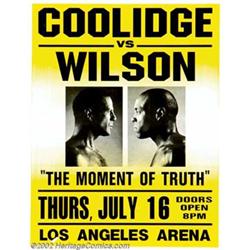 Pulp Fiction (Miramax, 1994). Prop Poster (28" X 22"). This was the actual fight poster used on t...