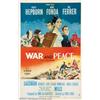Image 1 : War and Peace (Paramount, 1956). One Sheet (27" X 41"). Audrey Hepburn stars in this epic version...