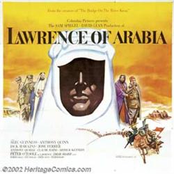 Lawrence of Arabia (Columbia, 1962). Roadshow Six Sheet (81  X 81 ). Although David Lean began hi...
