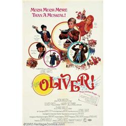 Oliver! (Columbia, 1968). Roadshow One Sheet (27" X 41"). Mark Lester asks the pivotal question,...