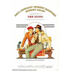 Sting, The (Universal, 1974). One Sheet (27" X 41") George Roy Hill after directing and building...