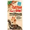 Image 1 : Tarzan Finds a Son (MGM, 1939). Three Sheet (47" X 81"). The fourth in the M-G-M Tarzan series, t...