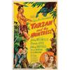 Image 1 : Tarzan and the Huntress (RKO, 1947). One Sheet (27" X 41"). One of the most popular of the later...