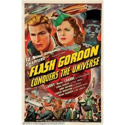 Flash Gordon Conquers the Universe (Universal, 1940). One Sheet (27" X 41"). Full-Color Stock She...