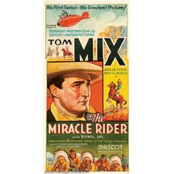 Miracle Rider, The (Mascot, 1935). Three Sheet (41" X 81"). Though the One Sheets for this title...