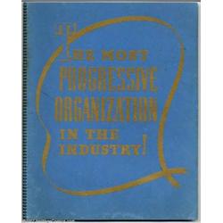 Universal Trade Publication (Universal, 1940). Spiral Bound Book (11" X 14"). Wonderful full colo...