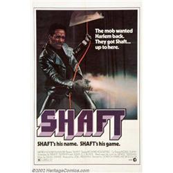 Shaft (MGM, 1971). One Sheet (27" X 41"). The classic Blaxploitation. The story of Detective John...