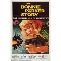 Bonnie Parker Story (American International, 1958). One Sheet (27" X 41"). This cheap AIP feature...