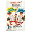 Image 1 : Safe at Home (Columbia, 1962). One Sheet (27" X 41"). After Roger Maris's amazing season of hitti...