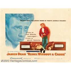 Rebel Without a Cause (Warner Brothers, 1955). Half Sheet (22" X 28"). The enduring legacy of Jam...